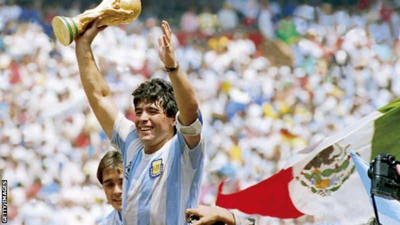 diego maradona hand of god