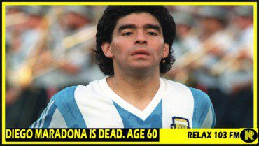 Argentina Football Legend Diego Maradona Dies At The Age Of 60.
