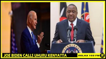 President Uhuru Kenyatta Receives a Call From Joe Biden- Promised To Work Together