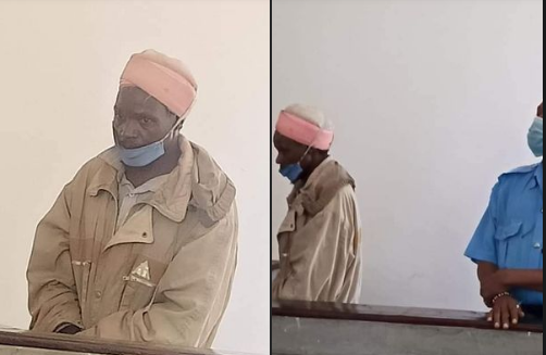 John gichira in court. sentenced to 40 years in prison after defiling his 2 daughters