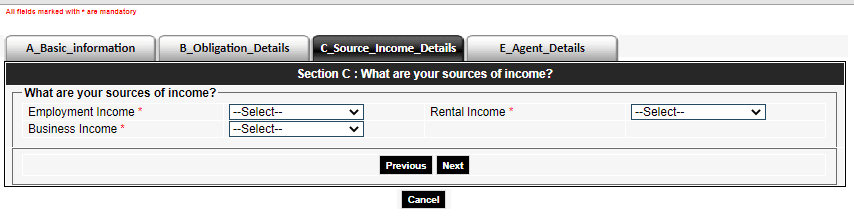 kra pin form