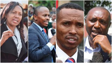 Tanga Tanga: Susan Kihika, Kimani Ngunjiri, Mohamed Ali And John Kiarie(JK) Arrested In Nakuru