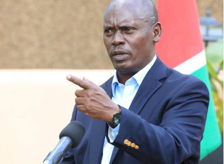 william kabogo addressing the public