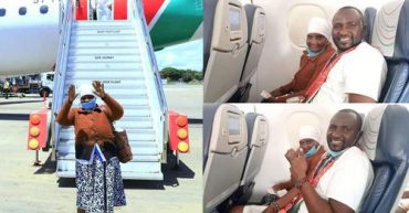 Jeremy Damaris Flies His Grandmother To Mombasa For A Vacation