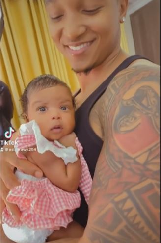 asia brown and dad