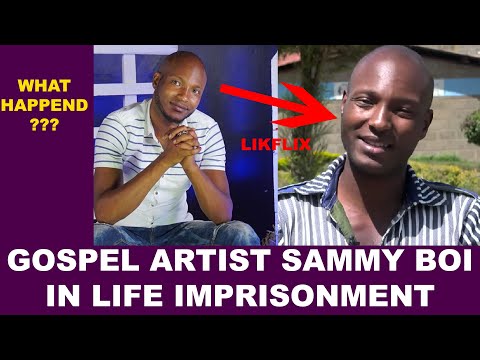 Sammy Boy, Popular Kikuyu Artist Serving A Life Sentence In Prison