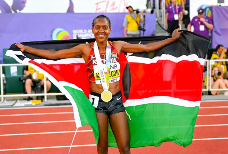 FAITH AFTER ALL. Kipyegon Wins First Kenyan Gold in 1500M Women