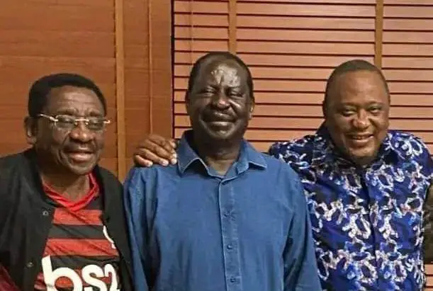 What Happened To Raila’s Face?. Kenyans Share Concerns After His Photo Made Rounds On Social Media.
