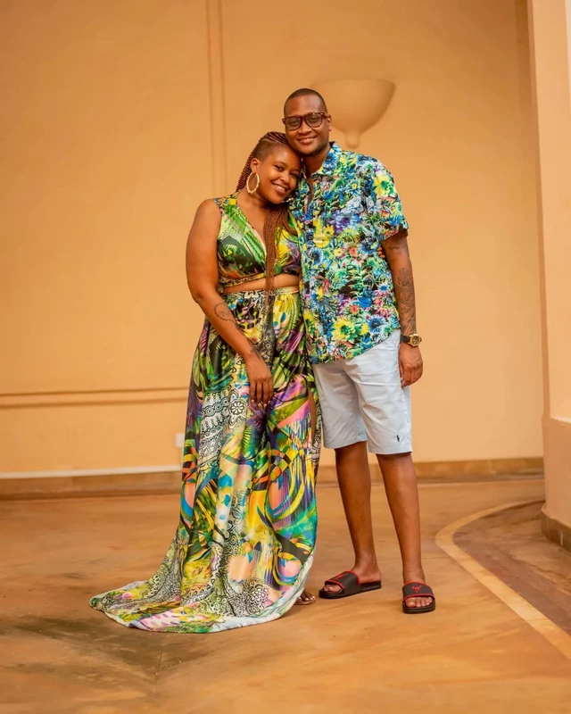 Kamene Goro and Her husband Dj Bonez 