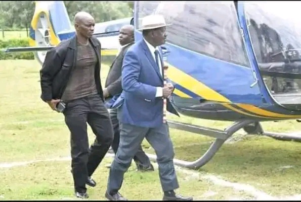 Raila Odinga's bodyguard 